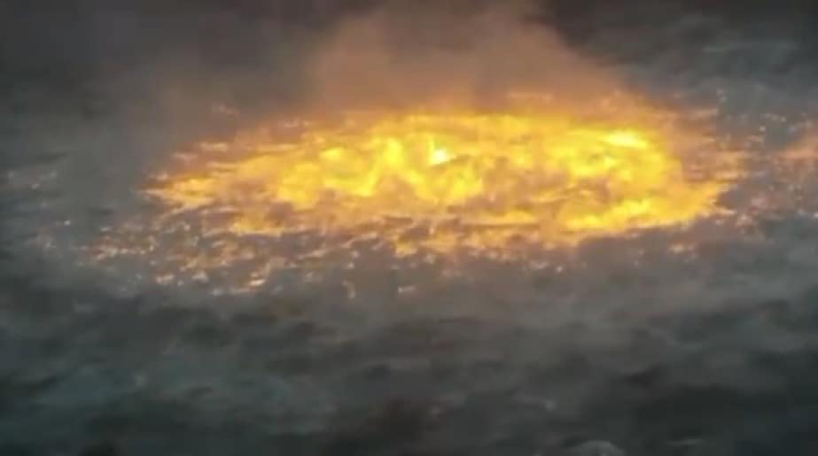 Eye of fire: Pemex suffers huge gas pipeline fire in Gulf of Mexico