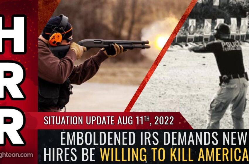  IRS-ul încurajat cere ca noii angajați să fie dispuși să ucidă americanii