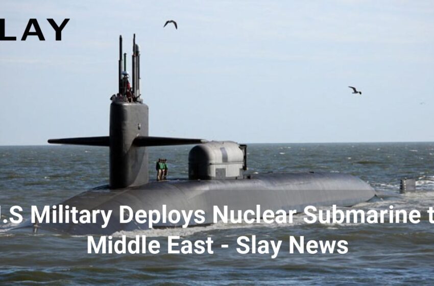  Armata SUA desfășoară un submarin nuclear în Orientul Mijlociu