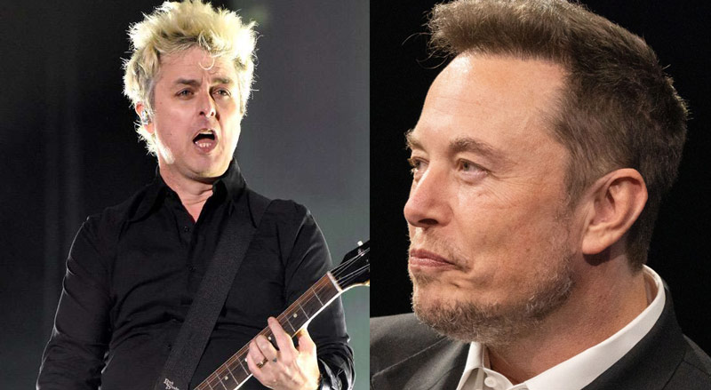  Elon Musk distruge Green Day din cauza versurilor anti-MAGA în timpul concertului de NYE: „Raging for the Machine”