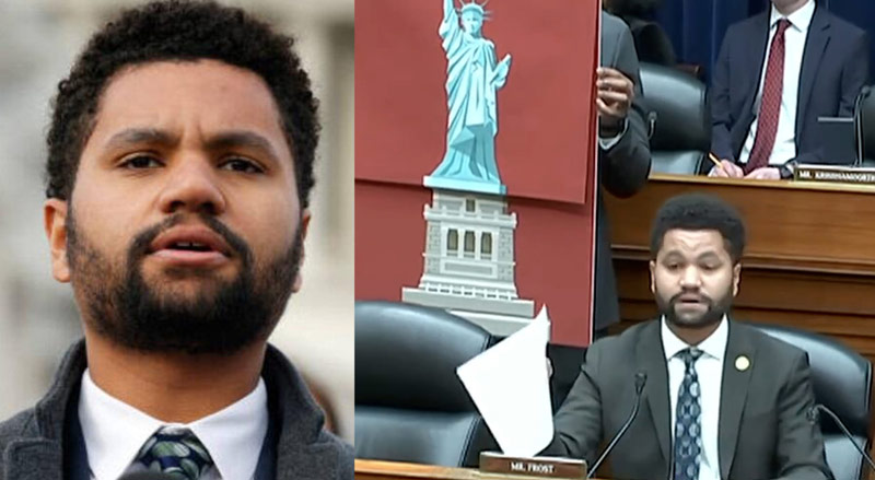  Deputatul democrat cere dărâmarea Statuii Libertății pentru a protesta împotriva Legii „bigote” a imigrației a GOP