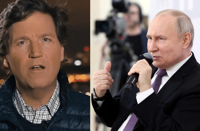  Tucker Carlson anunță un interviu cu Putin, confirmă zvonurile