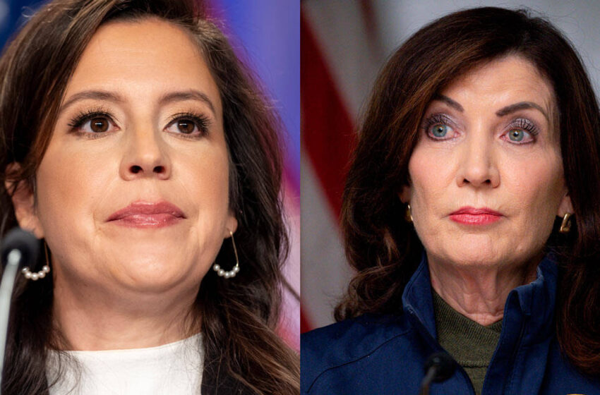 Stefanik închide golul în cursa guvernamentală din New York, deoarece apare recordul lui Gov Hochul